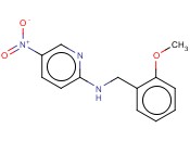 N-(<span class='lighter'>2-METHOXYBENZYL</span>)-5-NITROPYRIDIN-2-AMINE