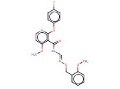 2-(4-FLUOROPHENOXY)-4-METHOXY-N-((((<span class='lighter'>2-METHOXYBENZYL</span>)OXY)IMINO)METHYL)NICOTINAMIDE