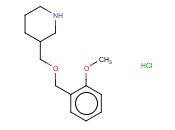 3-(((<span class='lighter'>2-METHOXYBENZYL</span>)OXY)METHYL)PIPERIDINE HYDROCHLORIDE
