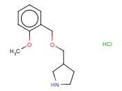 3-(((<span class='lighter'>2-METHOXYBENZYL</span>)OXY)METHYL)PYRROLIDINE HYDROCHLORIDE
