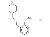 4-(((<span class='lighter'>2-METHOXYBENZYL</span>)OXY)METHYL)PIPERIDINE HYDROCHLORIDE