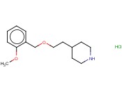 4-(2-((<span class='lighter'>2-METHOXYBENZYL</span>)OXY)ETHYL)PIPERIDINE HYDROCHLORIDE