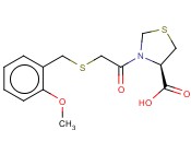(4R)-3-([(<span class='lighter'>2-METHOXYBENZYL</span>)THIO]ACETYL)-1,3-THIAZOLIDINE-4-CARBOXYLIC ACID
