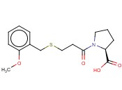 1-(3-[(<span class='lighter'>2-METHOXYBENZYL</span>)THIO]PROPANOYL)-L-PROLINE