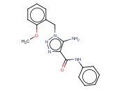 5-AMINO-1-(<span class='lighter'>2-METHOXYBENZYL</span>)-N'-4'-PHENYL-1H-1,2,3-TRIAZOLE-4-CARBOXAMIDE