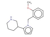 3-(1-(<span class='lighter'>2-METHOXYBENZYL</span>)-1H-PYRROL-2-YL)PIPERIDINE