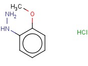 2-甲氧基<span class='lighter'>苯</span><span class='lighter'>肼</span><span class='lighter'>盐酸盐</span>