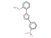 5-（2-甲氧基）-3-（3-<span class='lighter'>硝基</span>苯基）-1,2,4-恶二<span class='lighter'>唑</span>