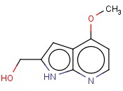 2-甲醇-4-甲氧基-7-<span class='lighter'>氮</span><span class='lighter'>杂</span><span class='lighter'>吲哚</span>