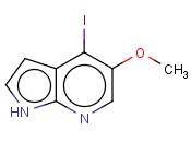 4-IODO-5-METHOXY-1H-PYRROLO[2,3-B]<span class='lighter'>PYRIDINE</span>