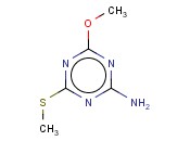 <span class='lighter'>4-METHOXY-6-METHYLTHIO-1,3,5-TRIAZINE-2-YLAMINE</span>