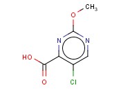 2-甲氧基-5-氯<span class='lighter'>嘧啶</span>-4-<span class='lighter'>甲酸</span>