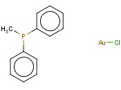 <span class='lighter'>氯</span>(<span class='lighter'>甲基</span><span class='lighter'>二</span>苯<span class='lighter'>膦</span>)金(I)