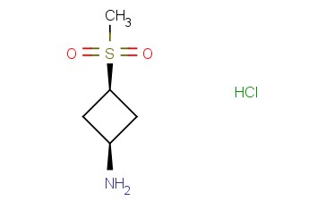<span class='lighter'>CIS-3-METHYLSULFONYLCYCLOBUTYLAMINE</span> <span class='lighter'>HYDROCHLORIDE</span>