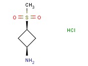 <span class='lighter'>CIS</span>-3-METHYLSULFONYLCYCLOBUTYLAMINE HYDROCHLORIDE