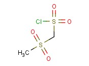 (甲基<span class='lighter'>磺</span><span class='lighter'>酰</span>)甲基<span class='lighter'>磺</span><span class='lighter'>酰</span><span class='lighter'>氯</span>