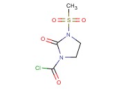 <span class='lighter'>3-METHANESULFONYL-2-OXO-IMIDAZOLIDINE-1-CARBONYL</span> <span class='lighter'>CHLORIDE</span>