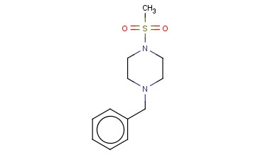 <span class='lighter'>1-BENZYL-4-METHANESULFONYL-PIPERAZINE</span>