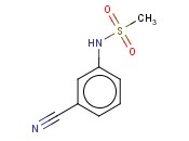 3-<span class='lighter'>甲</span>磺酰胺基<span class='lighter'>苯</span><span class='lighter'>腈</span>