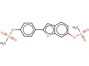 2-[4-[(<span class='lighter'>甲</span>磺<span class='lighter'>酰</span>)氧]苯基]-苯并[b]<span class='lighter'>噻吩</span>-6-醇 6-甲烷磺酸
