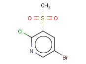 5-<span class='lighter'>溴</span>-2-<span class='lighter'>氯</span>-3-甲<span class='lighter'>磺</span><span class='lighter'>酰</span>吡啶