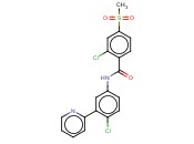 2-氯-N-[4-氯-3-(2-吡啶基)苯基]-4-(甲<span class='lighter'>磺</span>酰基)<span class='lighter'>苯</span>甲酰胺