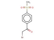2-溴-1-(4-<span class='lighter'>甲</span>磺酰基)<span class='lighter'>苯乙酮</span>