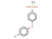 1-<span class='lighter'>溴</span>-4-[4-(甲<span class='lighter'>磺</span><span class='lighter'>酰</span>)<span class='lighter'>苯</span>氧基]<span class='lighter'>苯</span>