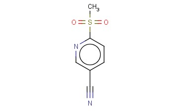 <span class='lighter'>6-METHANESULFONYLPYRIDINE-3-CARBONITRILE</span>