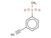 <span class='lighter'>1-ETHYNYL-3-METHANESULFONYLBENZENE</span>