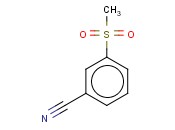 <span class='lighter'>3-CYANOPHENYL</span> METHYL <span class='lighter'>SULFONE</span>