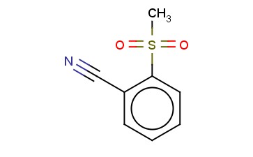 2-<span class='lighter'>甲</span>砜<span class='lighter'>基</span><span class='lighter'>苯</span>腈