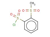 2-(<span class='lighter'>甲</span>磺<span class='lighter'>酰</span>)<span class='lighter'>苯</span>磺<span class='lighter'>酰</span><span class='lighter'>氯</span>