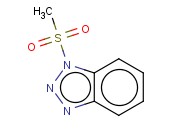 1-(甲磺酰基)-1H-<span class='lighter'>苯</span>并<span class='lighter'>三</span><span class='lighter'>唑</span>