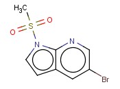 5-BROMO-1-(METHYLSULFONYL)-1H-PYRROLO[2,3-B]PYRIDINE