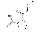 1-[(METHYLTHIO)<span class='lighter'>ACETYL</span>]<span class='lighter'>PROLINE</span>