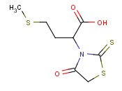 4-(methylthio)-2-(4-oxo-2-thioxothiazolidin-3-yl)butanoic acid