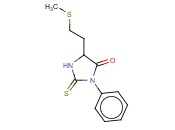 5-[2-(<span class='lighter'>甲</span>硫<span class='lighter'>基</span>)<span class='lighter'>乙基</span>]-3-<span class='lighter'>苯基</span>-2-硫代<span class='lighter'>乙</span>内<span class='lighter'>酰</span>脲