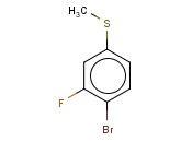 4-溴-3-<span class='lighter'>氟</span>硫<span class='lighter'>苯甲醚</span>