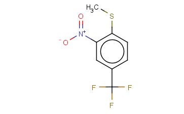 4-甲硫基-3-<span class='lighter'>硝基</span><span class='lighter'>三</span><span class='lighter'>氟</span><span class='lighter'>甲苯</span>