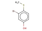 3-<span class='lighter'>溴</span>-4-(<span class='lighter'>甲</span>硫基)<span class='lighter'>苯酚</span>