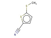 5-(甲基硫代)<span class='lighter'>噻吩</span>-2-<span class='lighter'>甲</span><span class='lighter'>腈</span>
