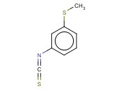 <span class='lighter'>异</span><span class='lighter'>硫</span><span class='lighter'>氰酸</span>3-(<span class='lighter'>甲</span><span class='lighter'>硫</span>基)苯酯