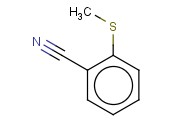2-(甲基硫代)<span class='lighter'>苯</span><span class='lighter'>甲</span><span class='lighter'>腈</span>