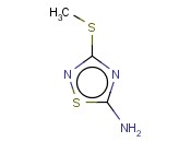 <span class='lighter'>3-METHYLSULFANYL</span>[<span class='lighter'>1,2,4</span>]<span class='lighter'>THIADIAZOL-5-YLAMINE</span>
