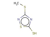 5-<span class='lighter'>巯基</span>-3-(甲硫基)1,2,4-噻<span class='lighter'>二</span>唑