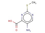2-甲巯基-5-<span class='lighter'>氨基</span><span class='lighter'>嘧啶</span>-4-羧酸