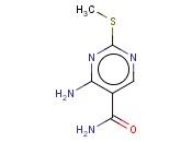 4-<span class='lighter'>氨基</span>-2-<span class='lighter'>甲</span><span class='lighter'>硫</span><span class='lighter'>基</span><span class='lighter'>嘧啶</span>-5-<span class='lighter'>羧</span><span class='lighter'>胺</span>
