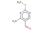 4-AMINO-2-(METHYLTHIO)<span class='lighter'>PYRIMIDINE-5-CARBALDEHYDE</span>