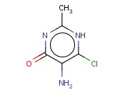 5-<span class='lighter'>氨基</span>-6-氯-2-甲基-1H-<span class='lighter'>嘧啶</span>-4-酮